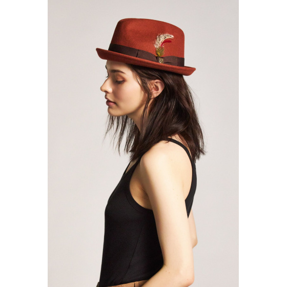 Gain Picante Wool Felt Trilby Hat - Brixton