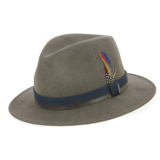 Pitman Taupe Traveler Hat - Stetson Pitman Taupe Traveler Hat - Stetson