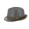 Brown Leather Trilby Hat Citrus - Stetson Reference: 4467 | Traclet Hatters