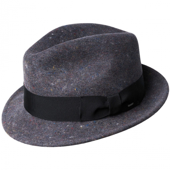Gray Bailey Hutchins Trilby Hat
