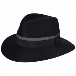 Fedora Barkley Hat Black -Bailey