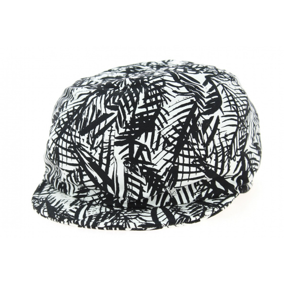 Casquette Gavroche Romy Coton Imprimés Feuilles- Mayser  Casquette Gavroche Romy Coton Imprimés Feuilles- Mayser