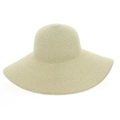 Vittoria Natural Paper Straw Wide-Brim Hat - Traclet Reference: 838 | Traclet Hat Shop