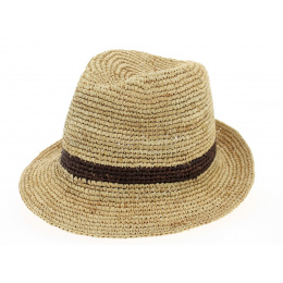 Trilby Bude Natural Straw Hat- Christys