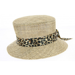 Marols Natural Straw Cloche Hat - Traclet