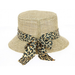 Marols Natural Straw Cloche Hat - Traclet