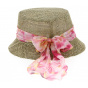 Marols Natural Straw Cloche Hat - Traclet