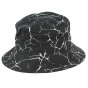 Marbled Black & White Bucket Hat - King Apparel