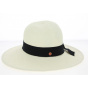 White Finja Panama Wide-Brimmed Hat -Mayser