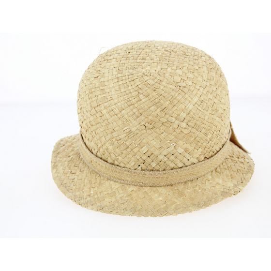 Chapeau Cloche Alba Paille Naturelle - Traclet Chapeau Cloche Alba Paille Naturelle - Traclet