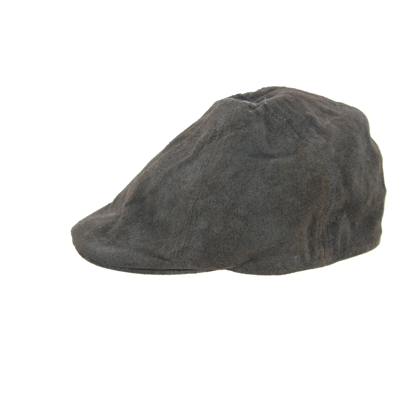 Ducky Leather Cap Chocolate - Aussie Apparel Reference: 9742 | Traclet Hat Shop