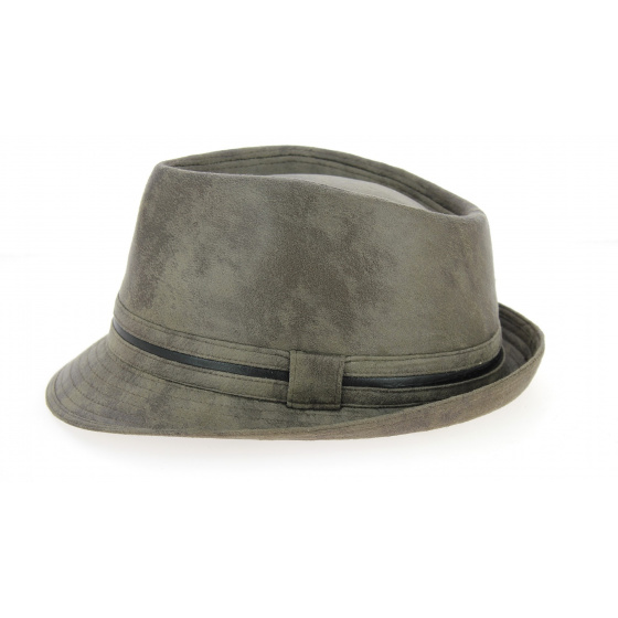 Grey Polyester Trilby Hat - Aussie Apparel