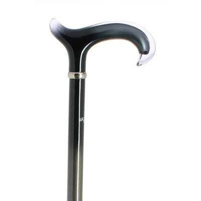 Fayet grey plexiglass cane Reference: 1427 | Traclet Hat Shop