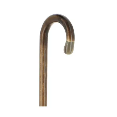 Dark flamed curved cane - Fayet Reference: 1462 | Chapellerie Traclet