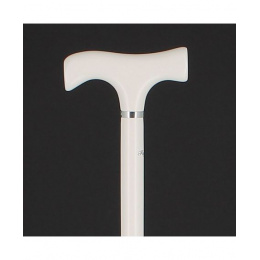 White Crutch Cane For Visually Impaired - Fayet