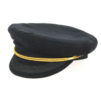 Camaret Black Wool Sailor Cap Reference: 9760 | Traclet Hat Shop