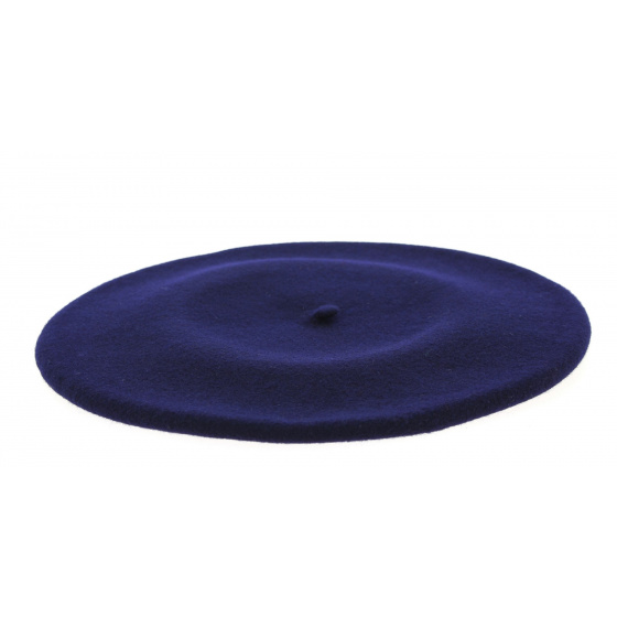 Authentic navy Alpine hunter beret