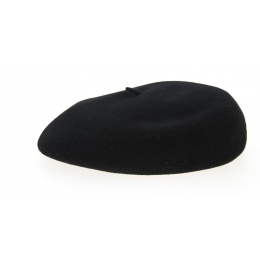 Black Eva Beret - Heritage by Laulhere