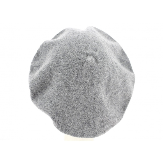 Black or Gray Cashmere Beret - Traclet Black or Gray Cashmere Beret - Traclet