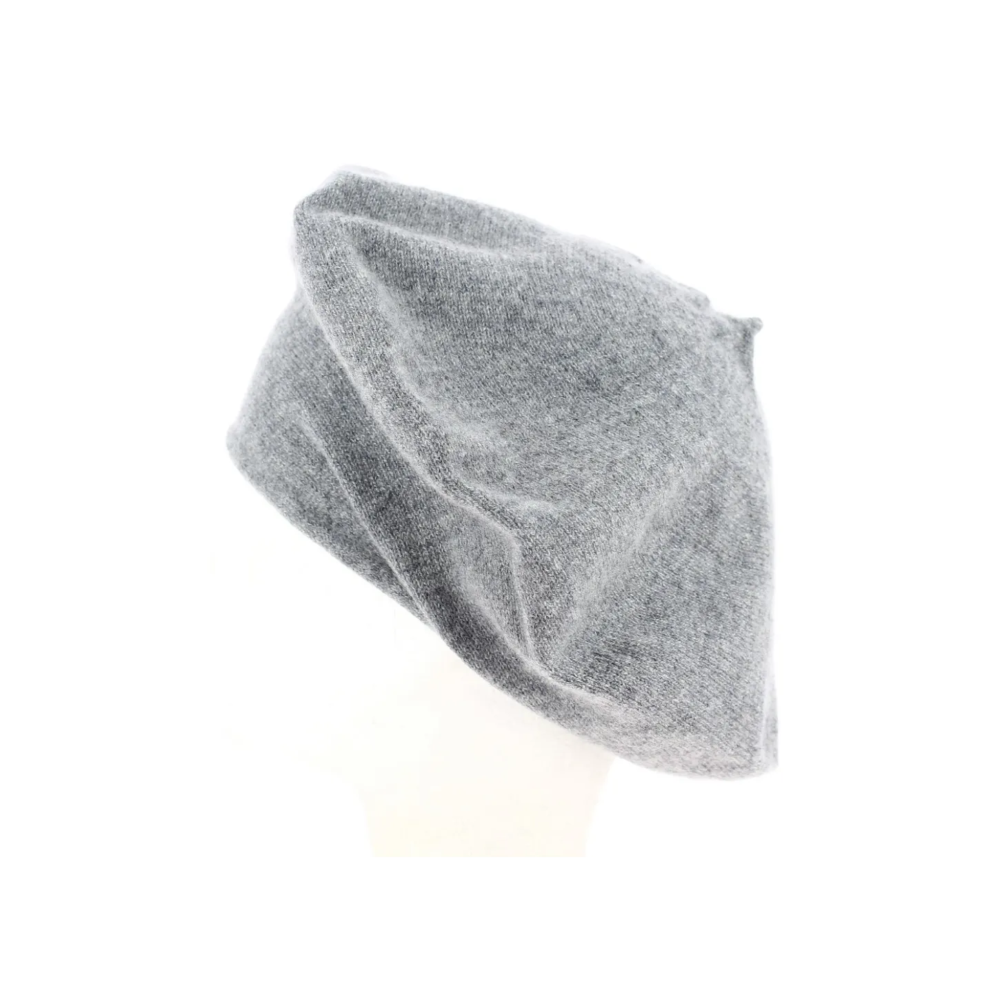 Black or Gray Cashmere Beret - Traclet Reference: 9764 | Traclet Hat Shop