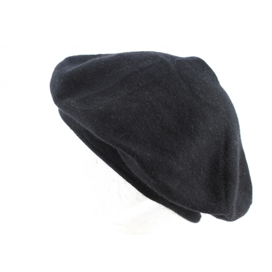 Béret Cachemire Noir ou Gris- Traclet