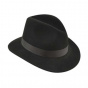 Fedora Curtis Hat Black Made in USA- Bailey
