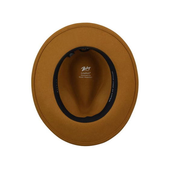 Curtis Bronze Fedora Hat - Bailey