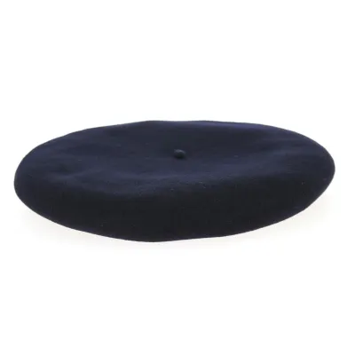 Beret vrai basque marine