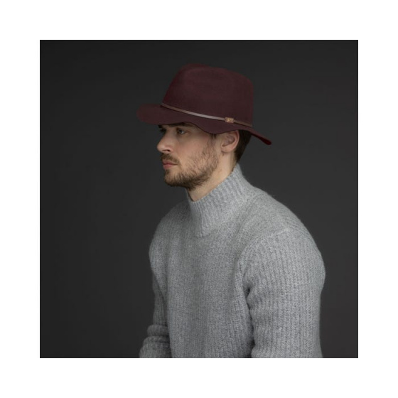 Jackman burgundy Hat - Bailey