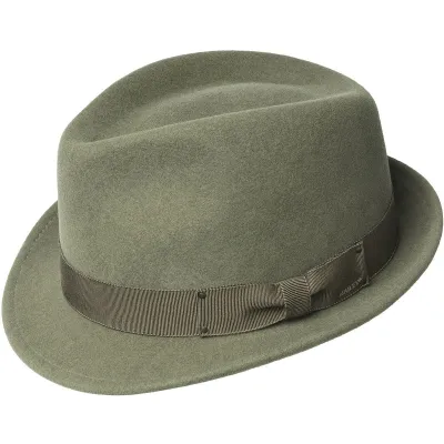 Chapeau Trilby Wynn Olive- Bailey Reference : 9770 | Chapellerie Traclet