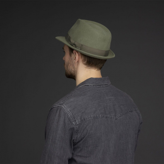 Wynn Olive Trilby Hat - Bailey