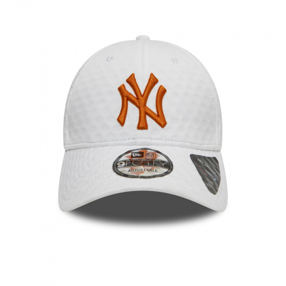Casquette 9FORTY Jersey Dry Switch Yankees Blanche- New Era