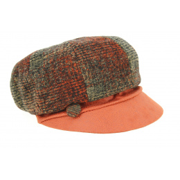 Cap Gavroche Lochness Brique- Traclet 