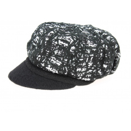 Cap Gavroche Fil Black & White- Traclet