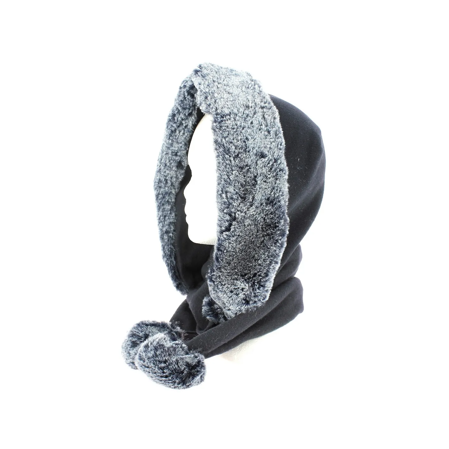 Capuche Norell Polaire Bleu Nuit- Traclet  Reference : 9780 | Chapellerie Traclet