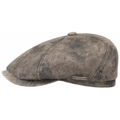 Casquette McCook Vintage en Cuir Stetson