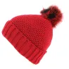 Bonnet à Pompon Danica Rouge- Traclet  Reference : 4241 | Chapellerie Traclet