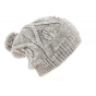Long Pompom Beanie Birama Rope - Traclet