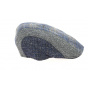 Blue Wool Rounded Harry Cap - Traclet