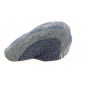 Blue Wool Rounded Harry Cap - Traclet