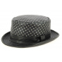 Player Dandini Hat Black Leather- Traclet 