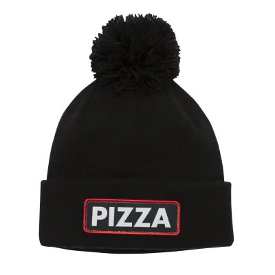 Bonnet The Vice Pizza Noir - Coal Reference : 6052 | Chapellerie Traclet