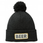 The Vice Beer Anthracite Beanie - Coal