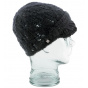 The Madison Black Beanie Cap - Coal