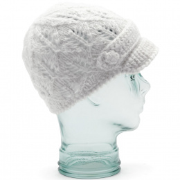 The Madison Gray Beanie Cap - Coal
