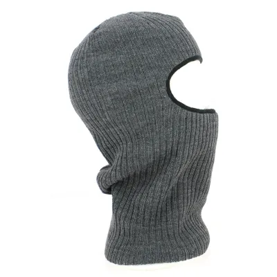 The Knit Clava Balaclava Anthracite - Coal Reference: 2928 | Traclet Hat Shop