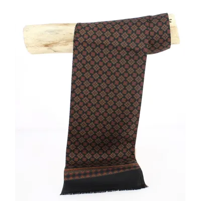 Black Silk Scarf - City Sport  Reference: 5057 | Chapellerie Traclet