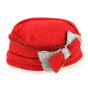 Valérie Red Wool Hat - Traclet