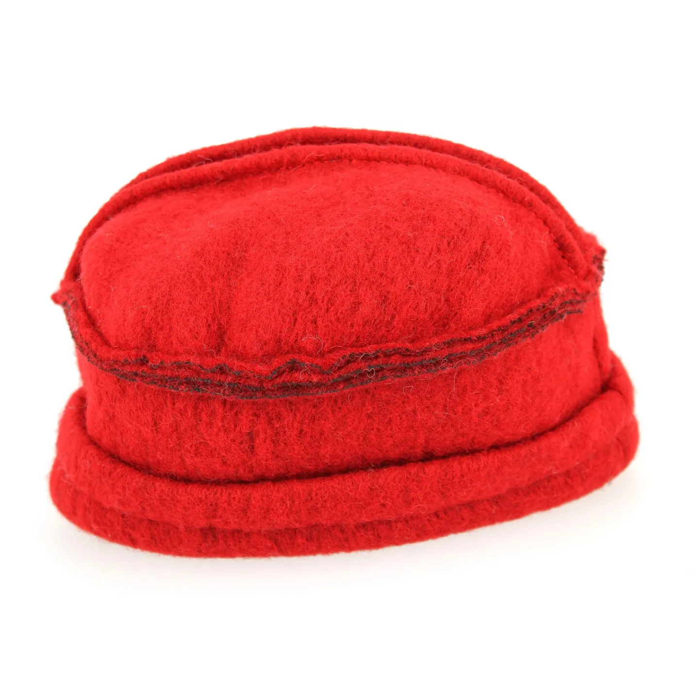 Chapeau Valérie Rouge Laine- Traclet Reference : 2868 | Chapellerie Traclet