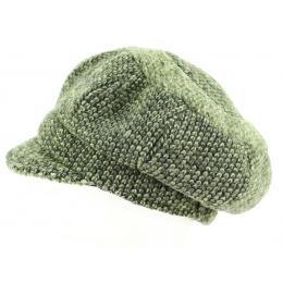 Green gavroche cap by Mayser